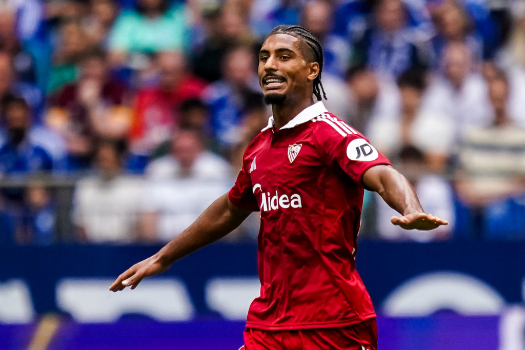 Loic Bade in action during FC Schalke 04 v FC Sevilla - Pre-Season Friendly