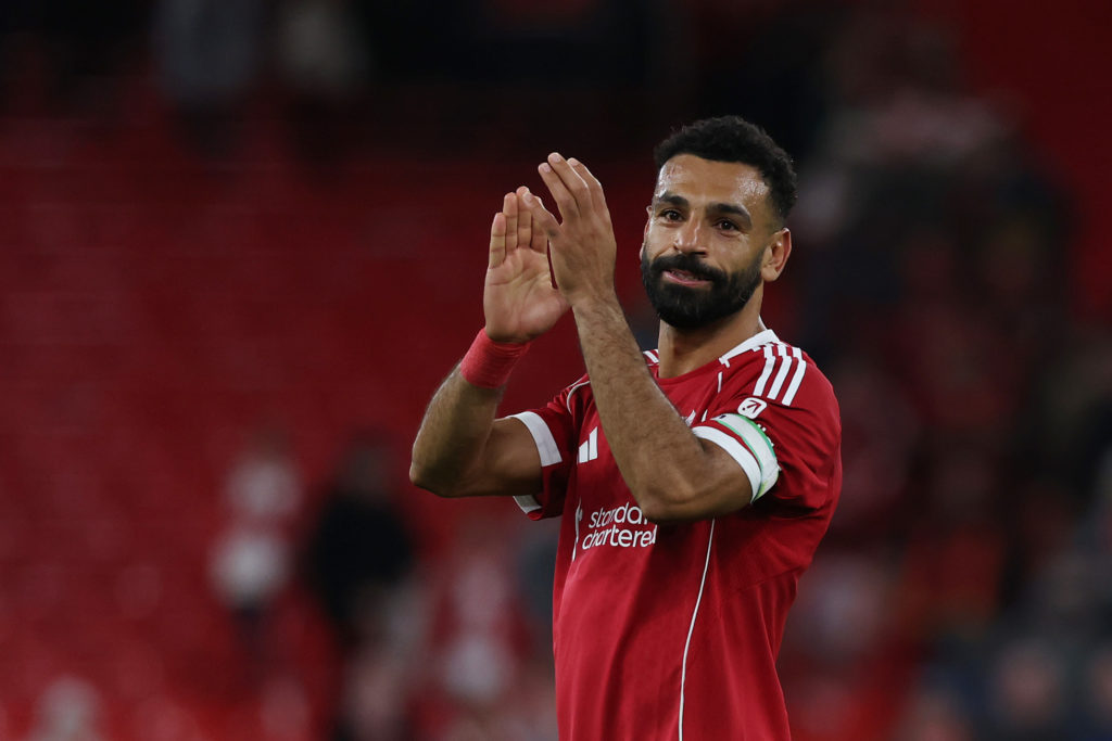 Mohamed Salah claps Liverpool fans