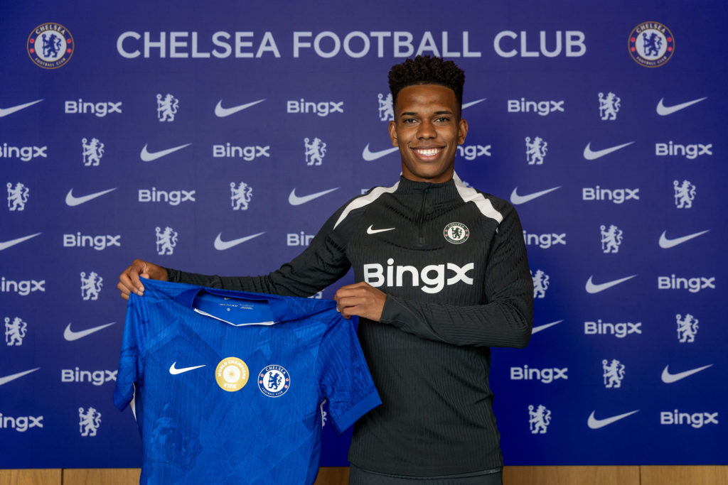 New Signing Estevao Willian arrives at Chelsea FC