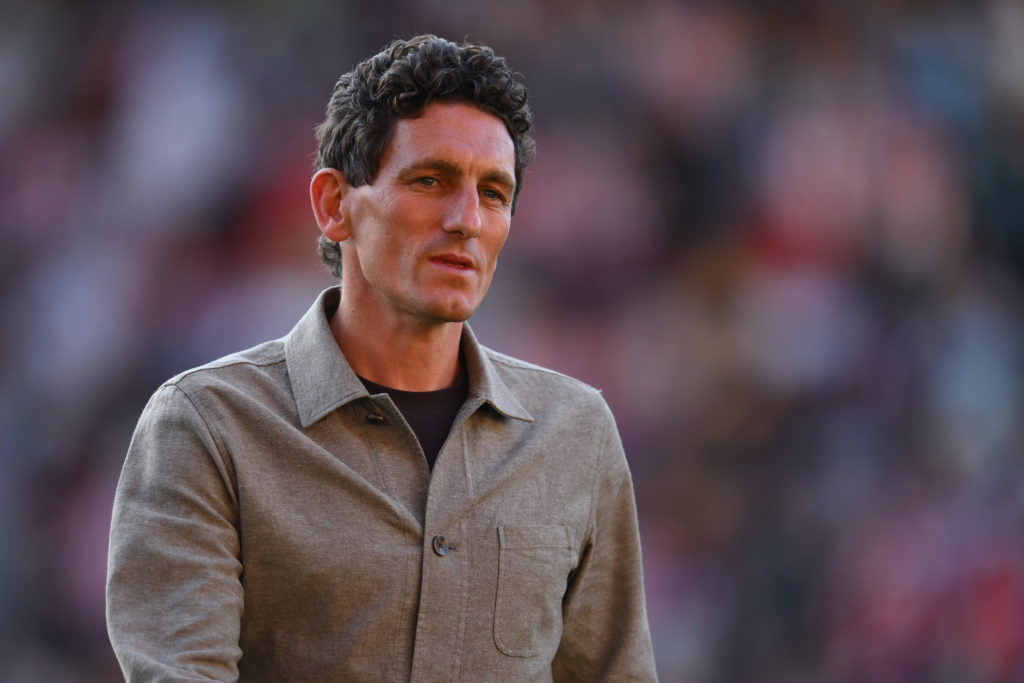 Keith Andrews looks on ahead of Brentford v Borussia Moenchengladbach - Pre-Season Friendly