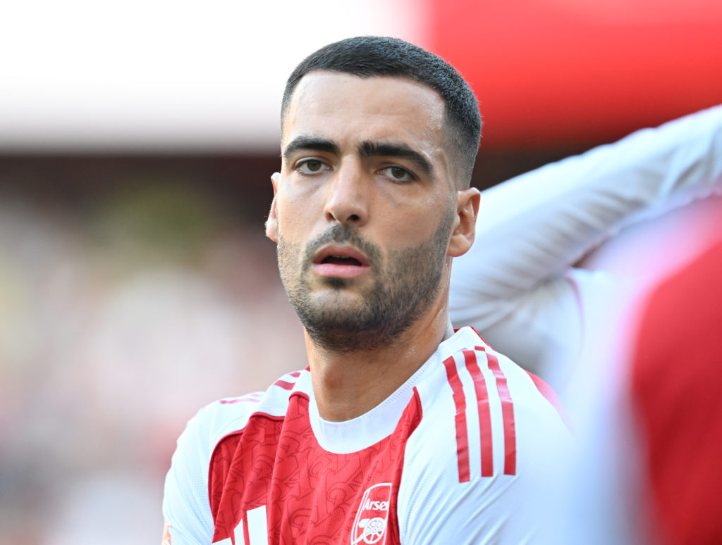 Mikel Merino during the Emirates Cup for Arsenal.