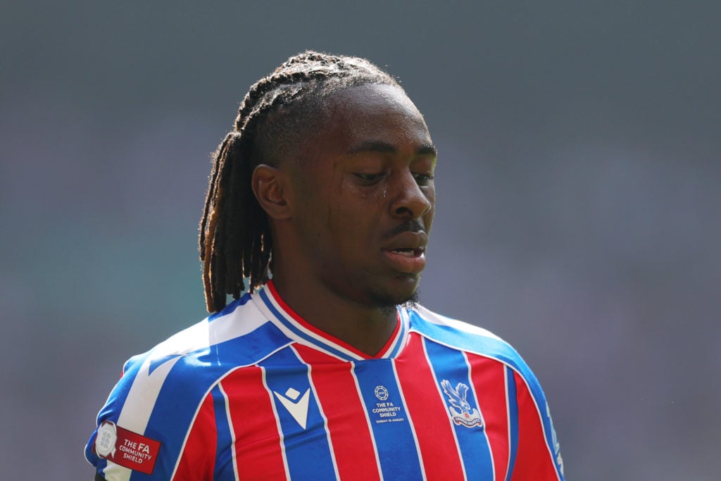 Eberechi Eze during Crystal Palace v Liverpool - 2025 FA Community Shield