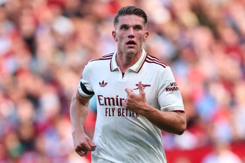 Viktor Gyokeres during Arsenal vs Manchester United.