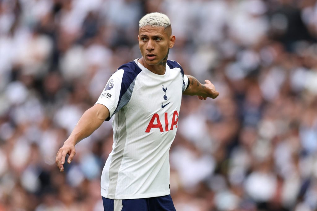 Richarlison during Tottenham vs Burnley in the Premier League.