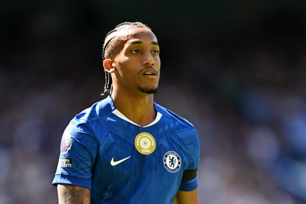 Joao Pedro in action for Chelsea