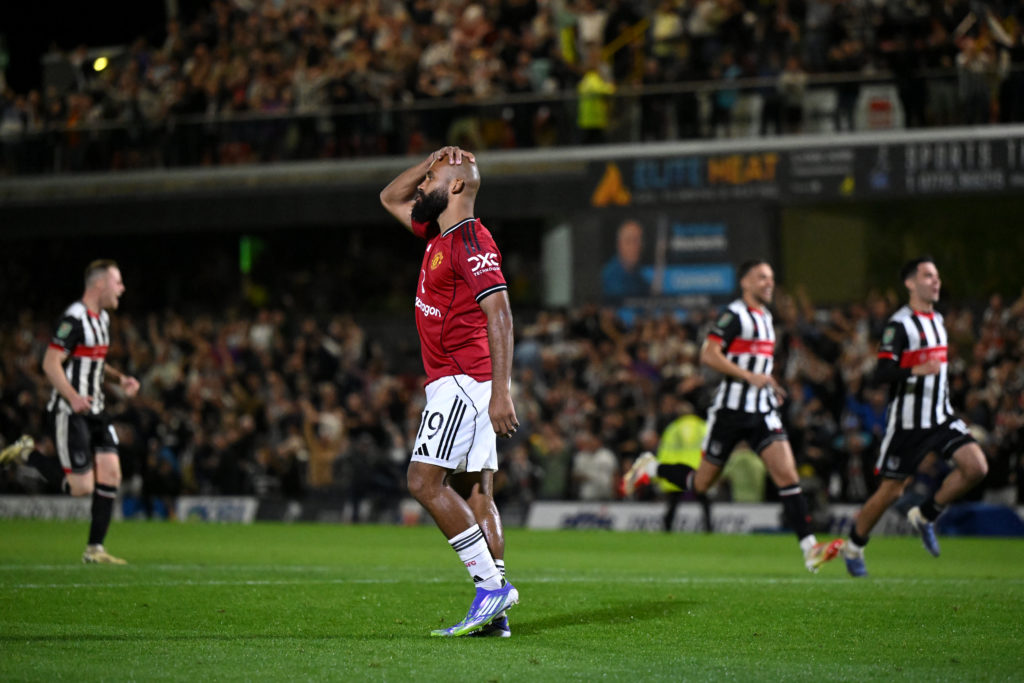 Bryan Mbeumo after missing penalty vs Grimsby