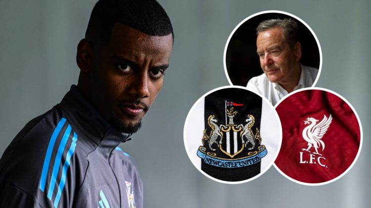 Alexander Isak during the Pre Season Training Camp at FC Seefelder Plateau (Left) Jeff Stelling, the sports television presenter who formerly prese...