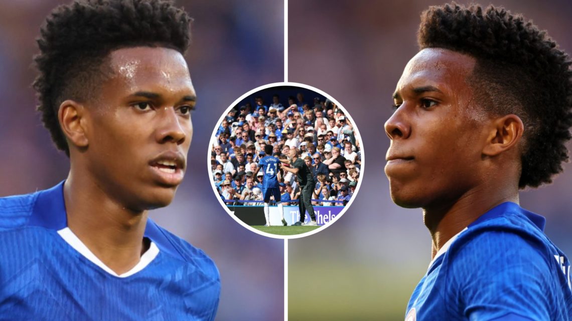 Estevao Willian split image as Chelsea take on Crystal Palace