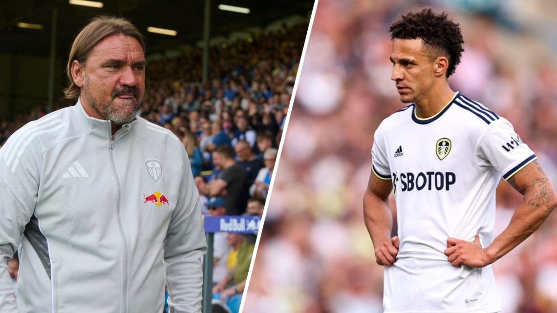 Split image of Leeds United manager Daniel Farke and former player Rodrigo Moreno