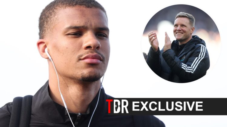 Malick Thiaw, Eddie Howe (insert, right)