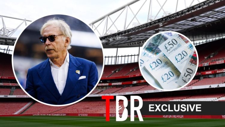 Arsenal owner Stan Kroenke alongside the Emirates Stadium.
