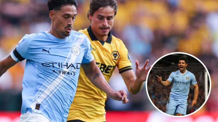 Tijjanie Reijnders, Sergio Aguero (inset)