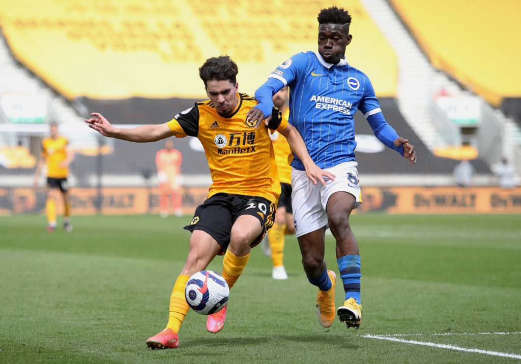 Vitinha in action during his loan spell with Wolverhampton Wanders