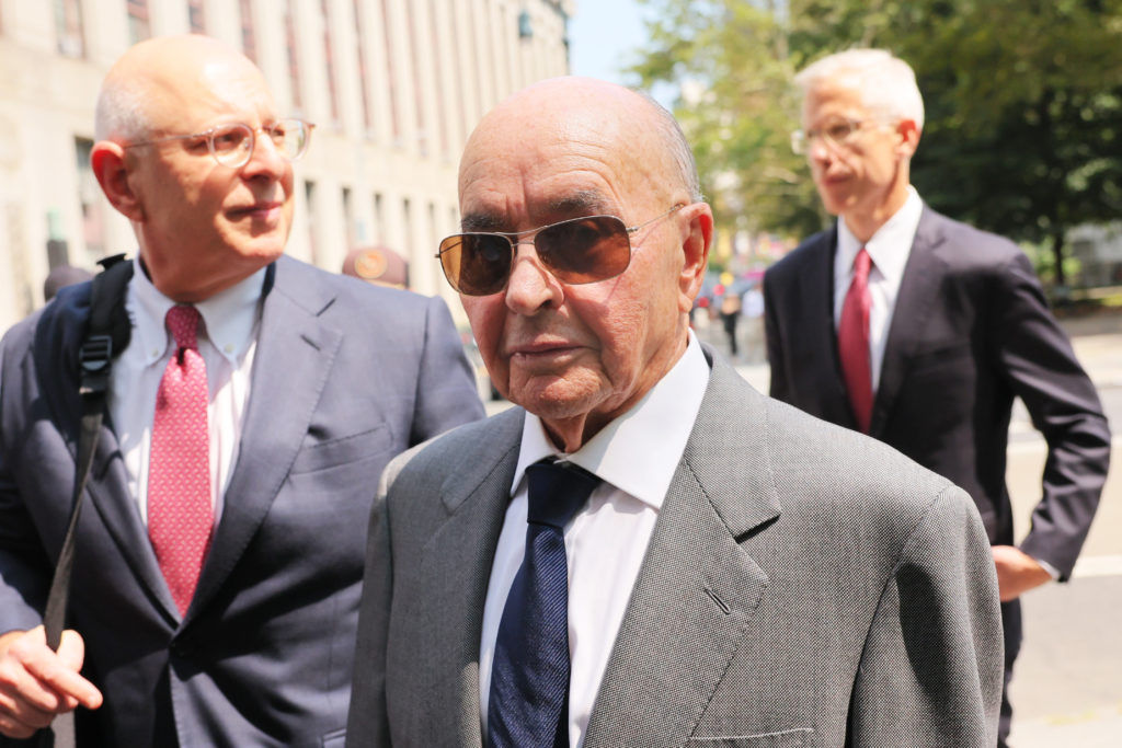 Tottenham owner Joe Lewis leaves Manhattan Federal Court
