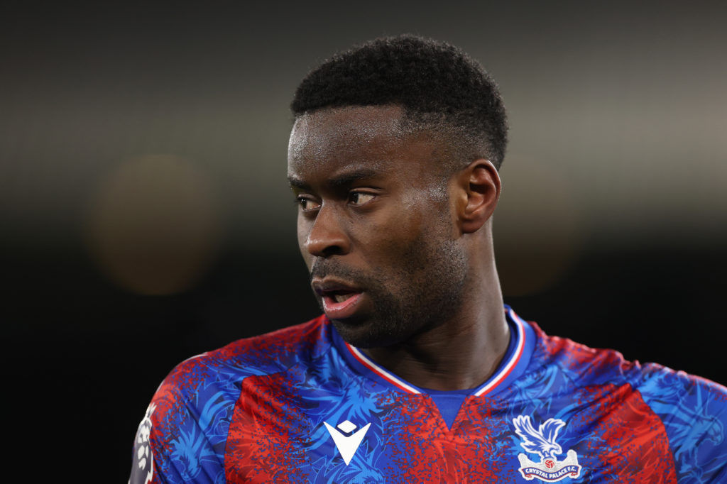 Marc Guehi in action for Crystal Palace