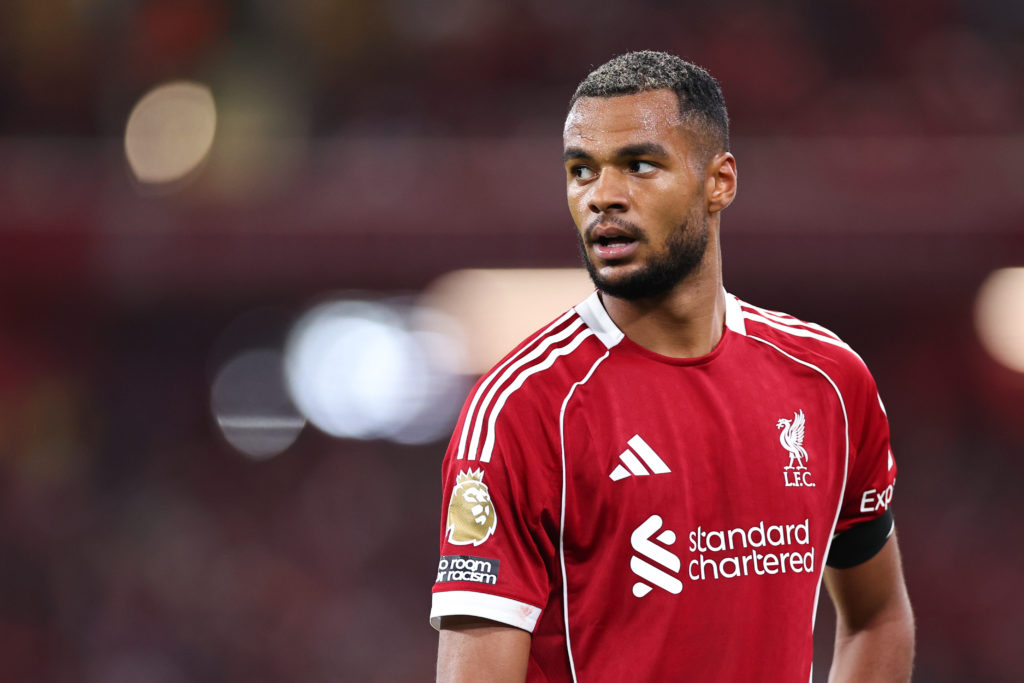 Cody Gakpo of Liverpool during the Premier League match between Liverpool and Bournemouth at Anfield.