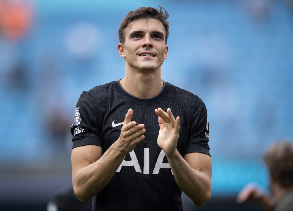 Joao Palhinha following Tottenham's win over Manchester City.