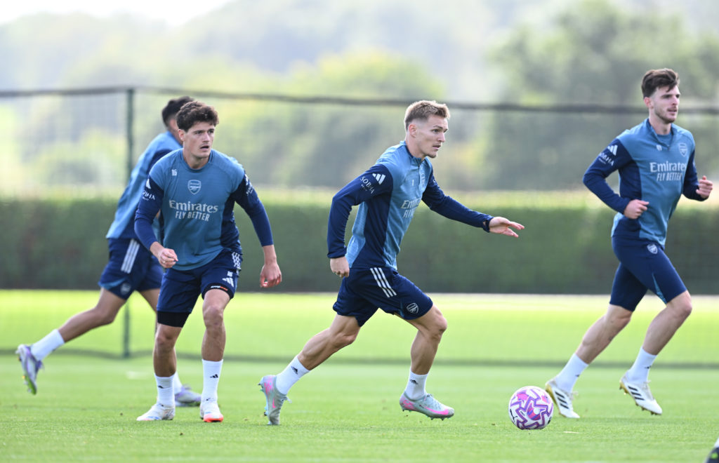 Arsenal Training Session