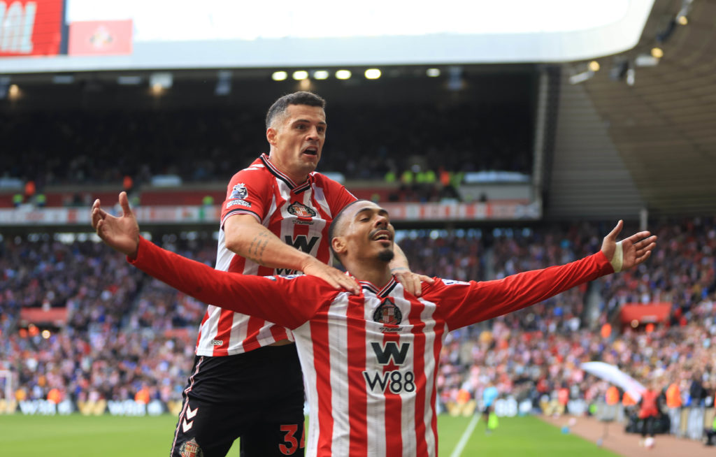 Wilson Isidor during Sunderland v Aston Villa - Premier League