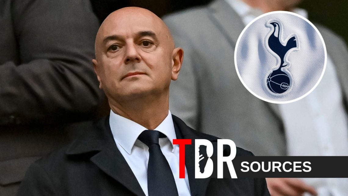 Daniel Levy looks on during the UEFA Europa League 2024/25 Semi Final First Leg match between Tottenham Hotspur and FK Bodo/Glimt at Tottenham Hots...