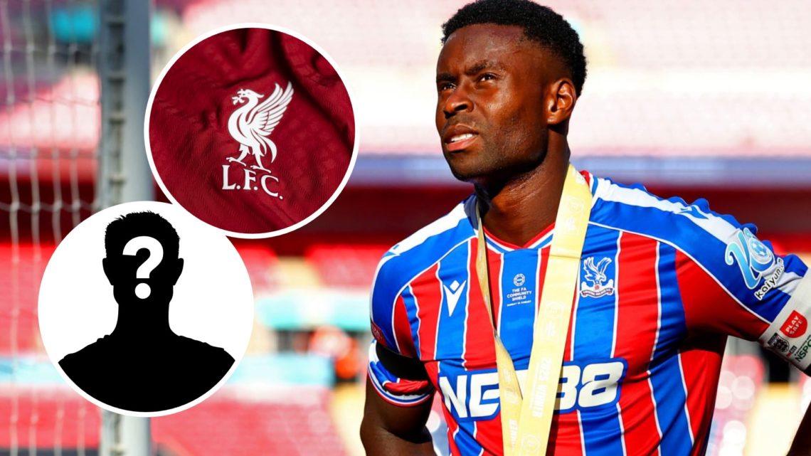 Marc Guehi of Crystal Palace looks on following the 2025 FA Community Shield match between Crystal Palace and Liverpool at Wembley Stadium (Right) ...