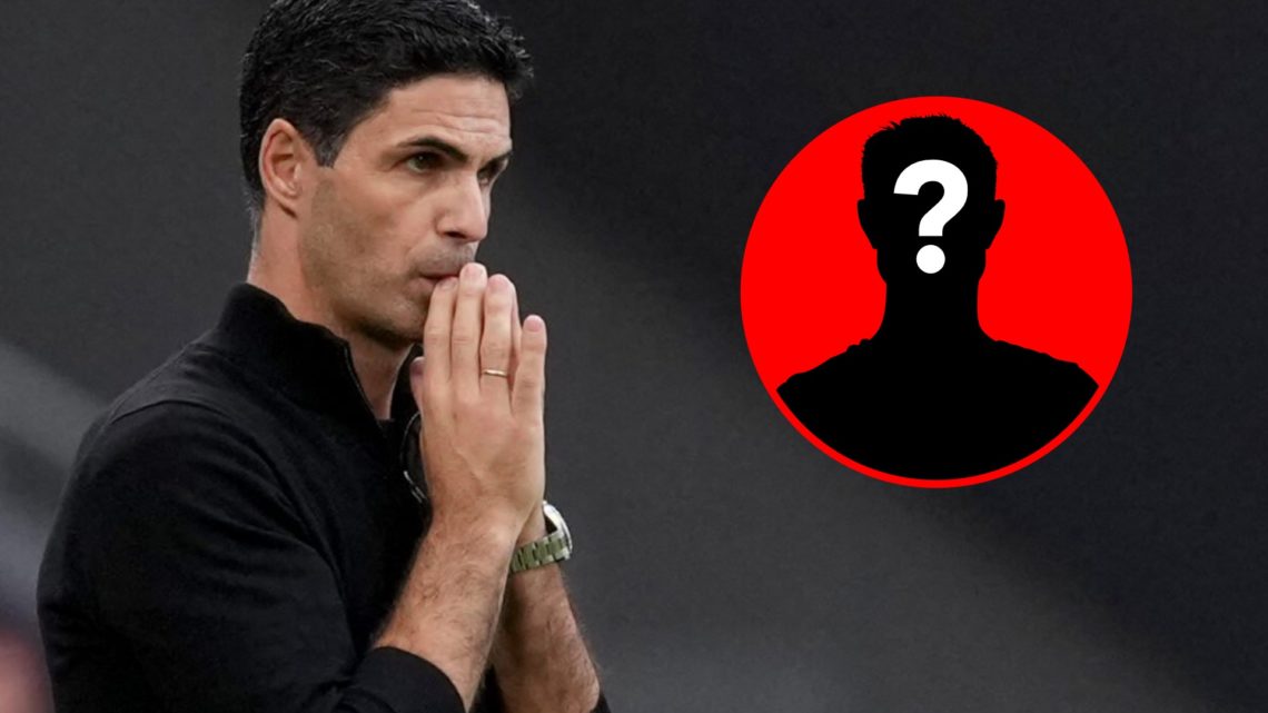 Mikel Arteta reacts during Athletic Club vs Arsenal alongside a mystery player inset