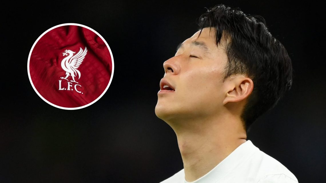 Son Heung-Min of Tottenham Hotspur looks dejected after the team's defeat in the Premier League match between Tottenham Hotspur and Manchester City...