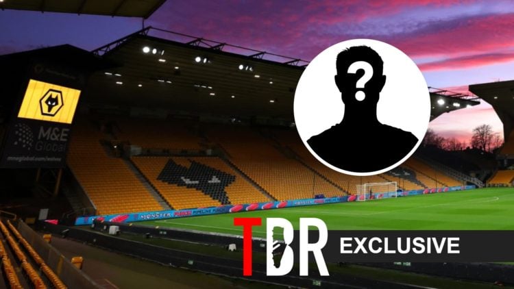 Wolves' Molinuex Stadium alongside a question mark inset.
