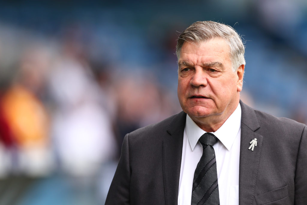 Sam Allardyce prior to kick-off between Leeds United and Newcastle
