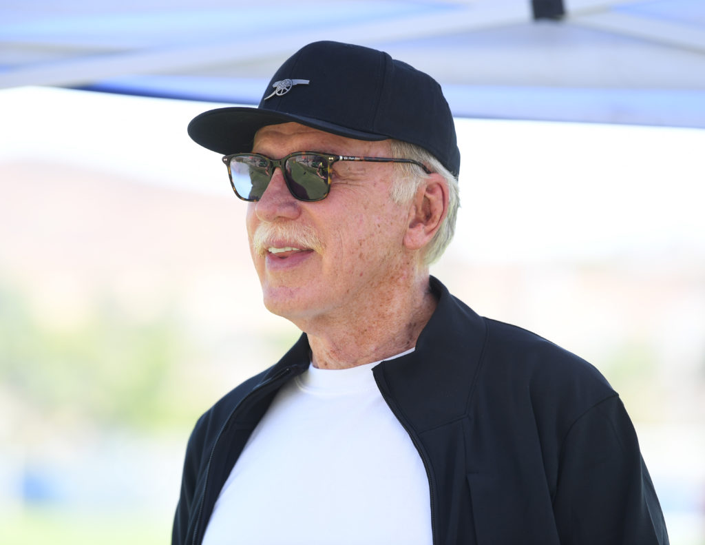 Stan Kroenke visits Arsenal Pre-Season Tour