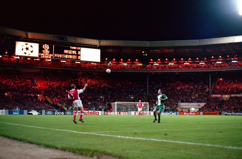 Arsenal v Panathinaikos 1998