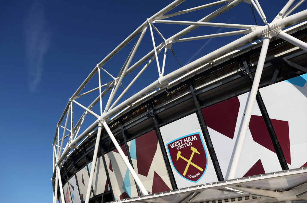 A general view of the outside of London Stadium ahead of West Ham v Manchester United in the Premier League