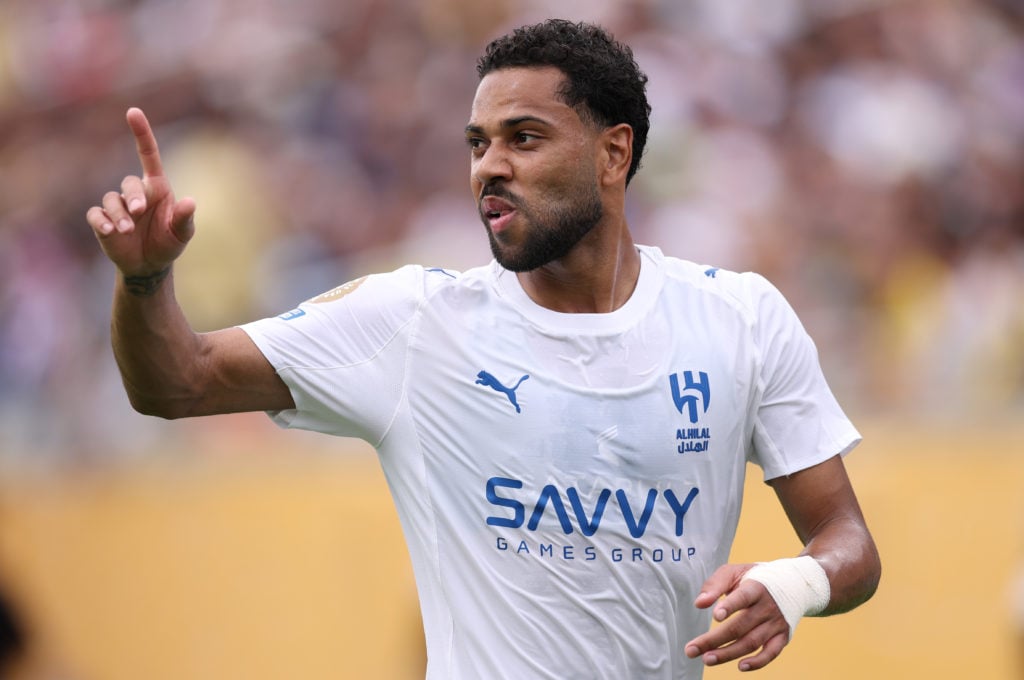 Renan Lodi playing for Al Hilal at the FIFA Club World Cup