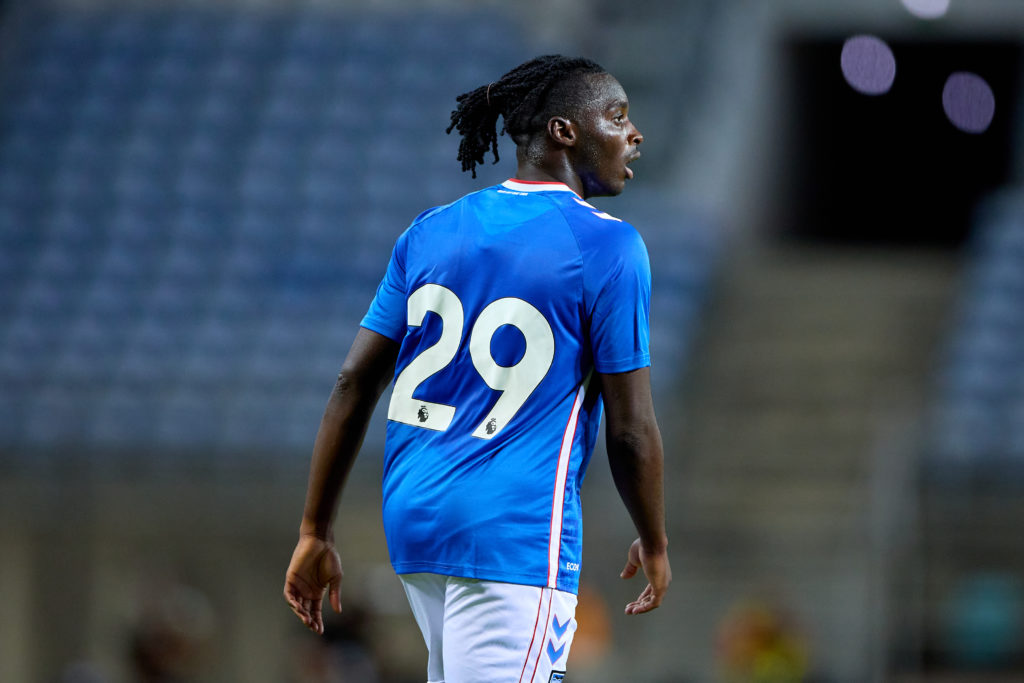 Ahmed Abdullahi of Sunderland looks on during the pre-season friendly match between Sunderland and Sevilla at Estadio Algarve.