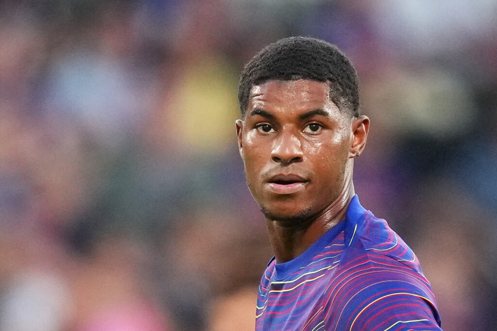 Marcus Rashford prior to FC Barcelona v Como1907 - Joan Gamper Trophy