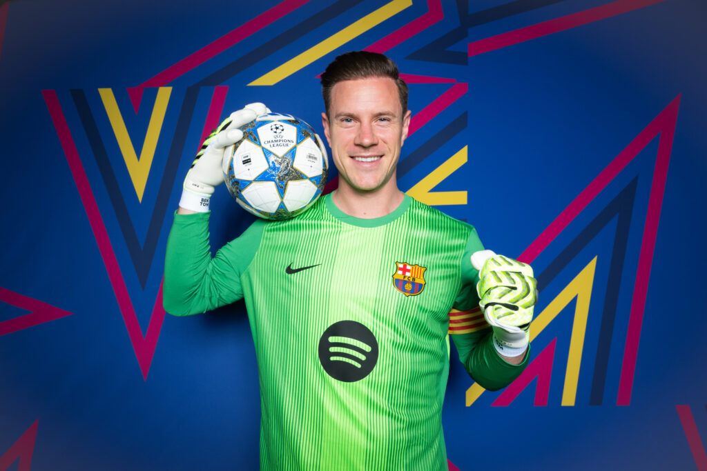 Marc-Andre ter Stegen during FC Barcelona Portraits - UEFA Champions League 2025/26