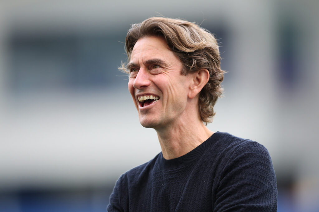 Thomas Frank prior to Brighton and Hove Albion v Tottenham Hotspur - Premier League