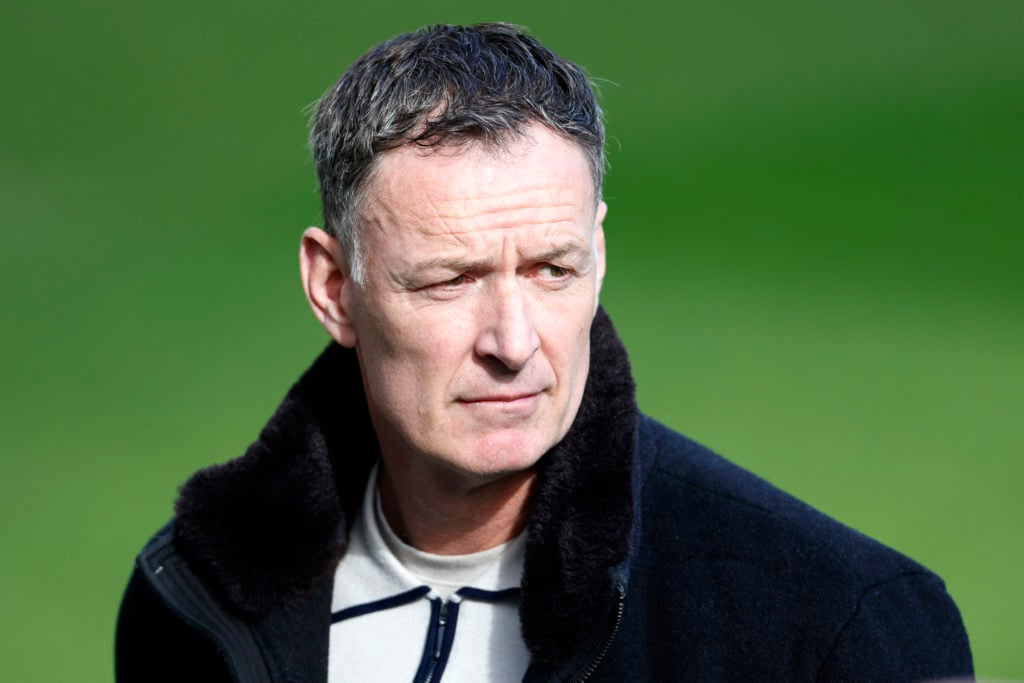 Chris Sutton looks on during Newcastle vs Nottingham Forest