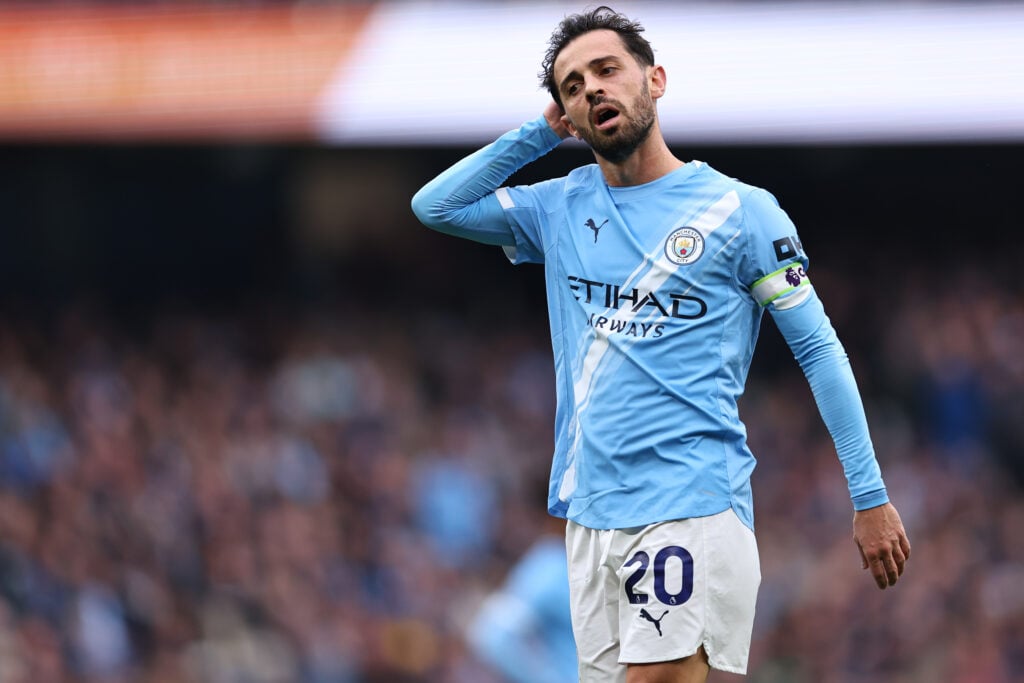Bernardo Silva during Manchester City v Everton - Premier League