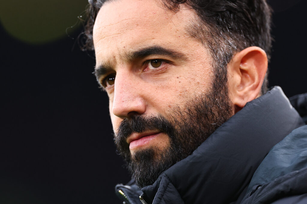 Ruben Amorim during Liverpool v Manchester United - Premier League