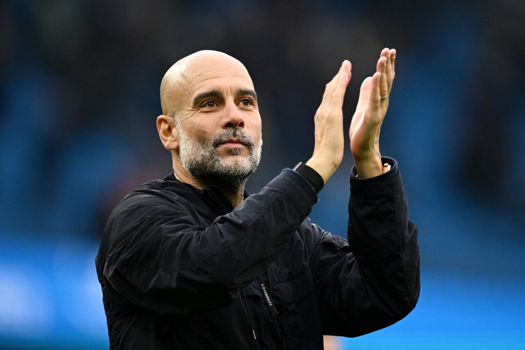 Pep Guardiola after Manchester City v Everton - Premier League