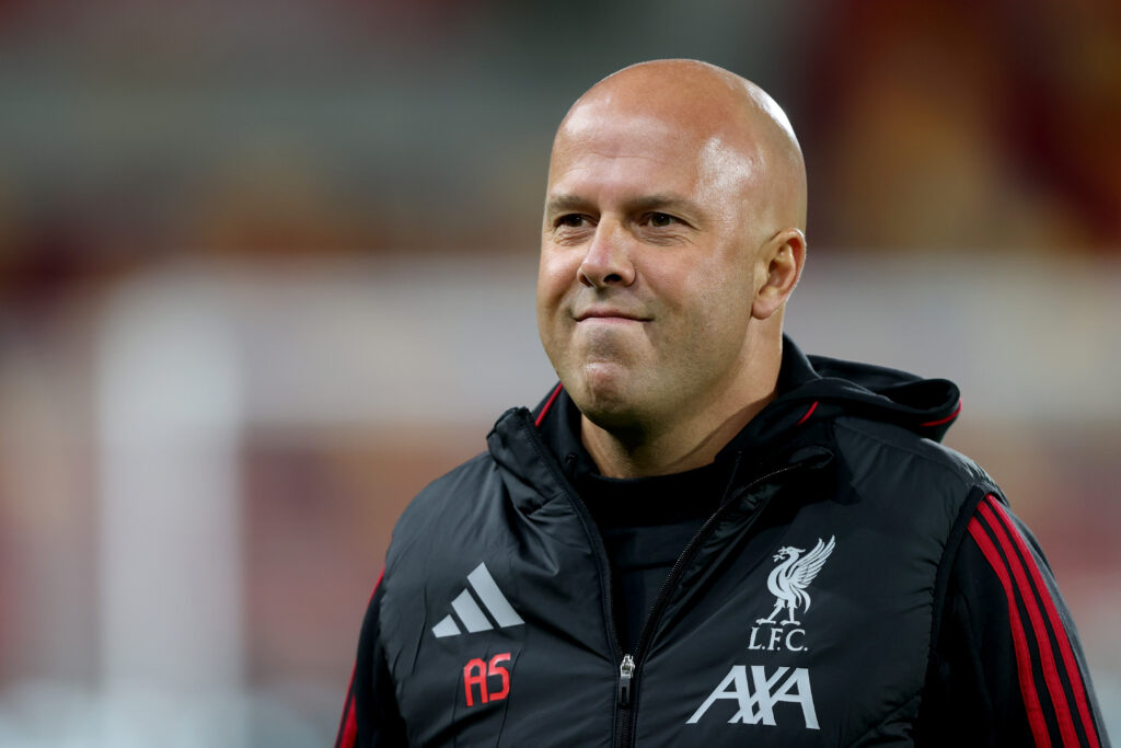 Arne Slot ahead of Brentford v Liverpool in the Premier League