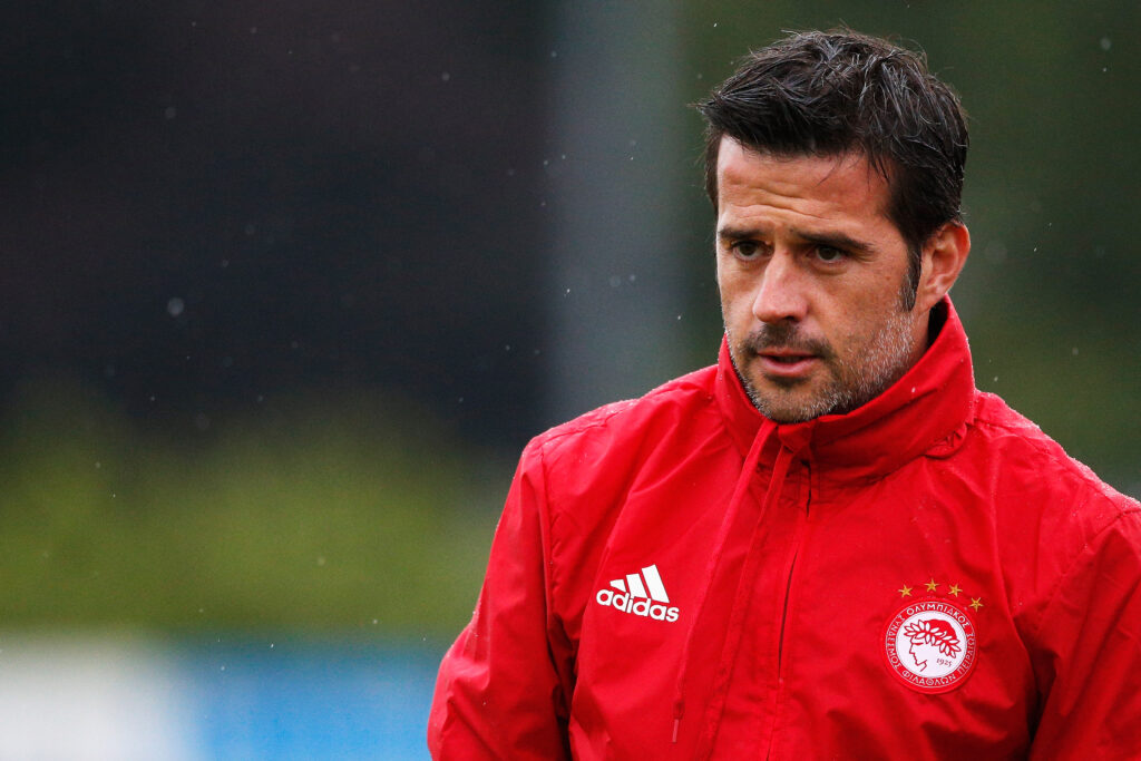 Marco Silva managing Olympiacos