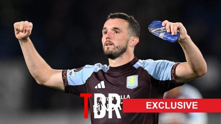 Aston Villa's John McGinn celebrates