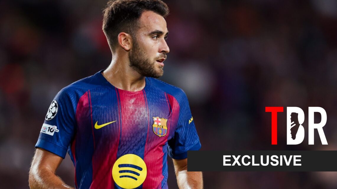 Eric Garcia during FC Barcelona match.