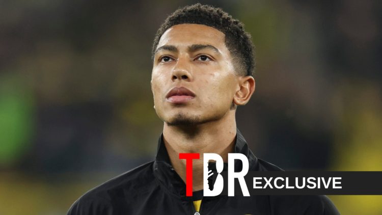 Jobe Bellingham of Borussia Dortmund looks on prior to the UEFA Champions League 2025/26 League Phase MD2 match between Borussia Dortmund and Athle...