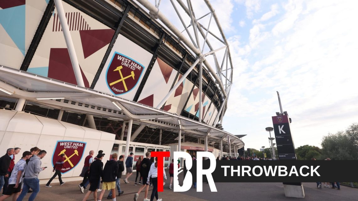 A general view outside the London Stadium ahead of West Ham United v Chelsea in the Premier League