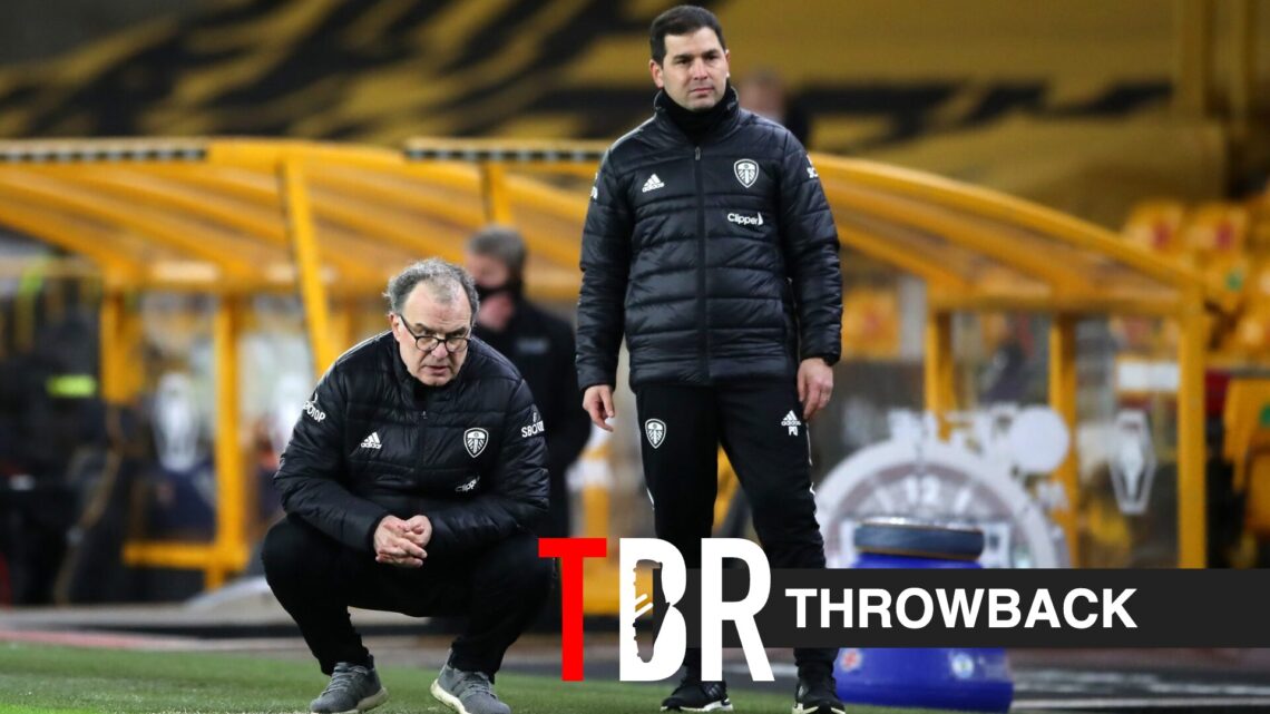 Marcelo Bielsa managing Leeds in the Premier League