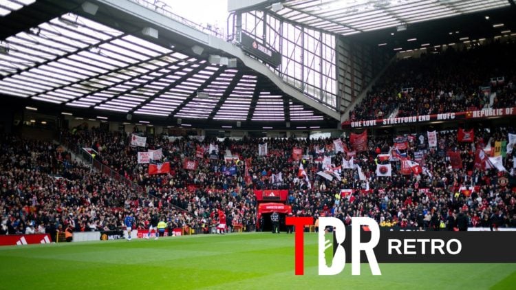 A general view of Old Trafford ahead of Manchester United v Sunderland