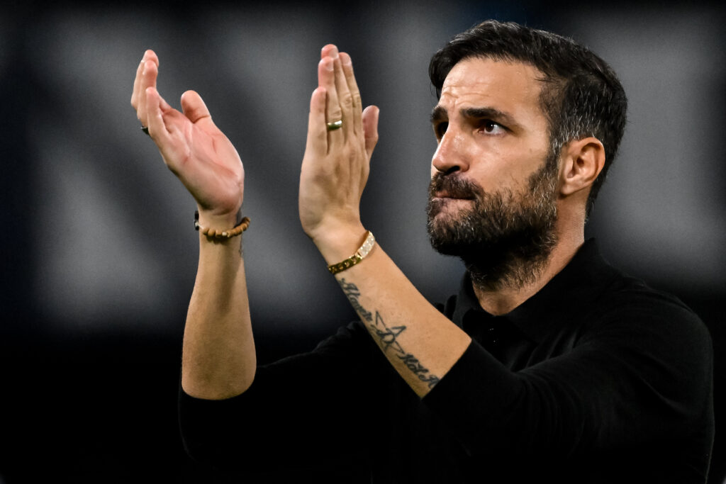 Cesc Fabregas after Napoli v Como 1907